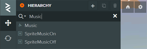 Hierarchy Panel Search